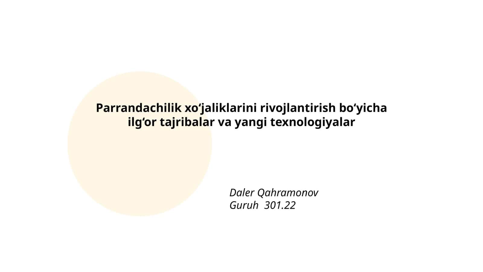 Parrandachilik agroklasterlari