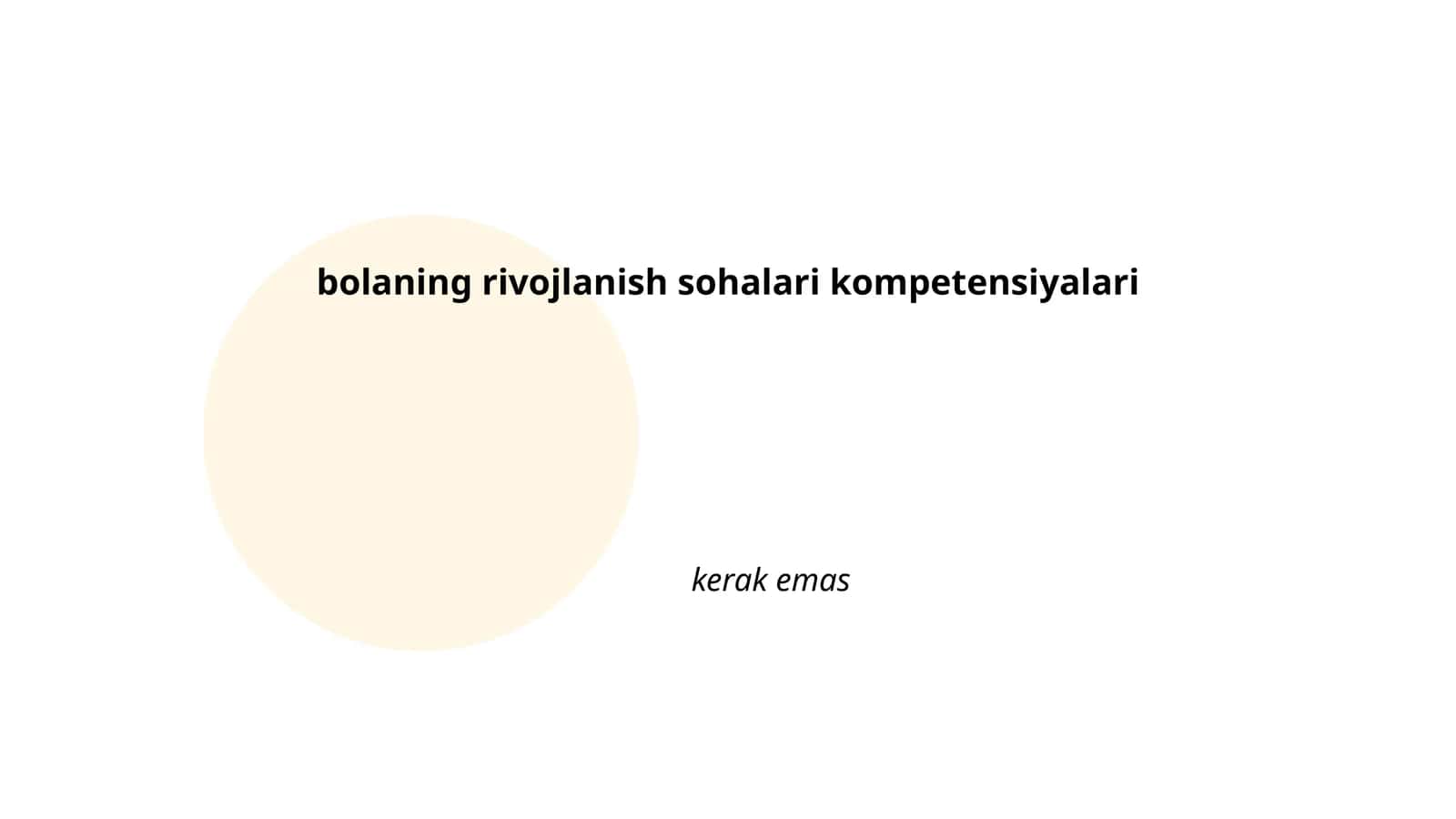 Motorika va jismoniy rivojlanish kompetensiyalari