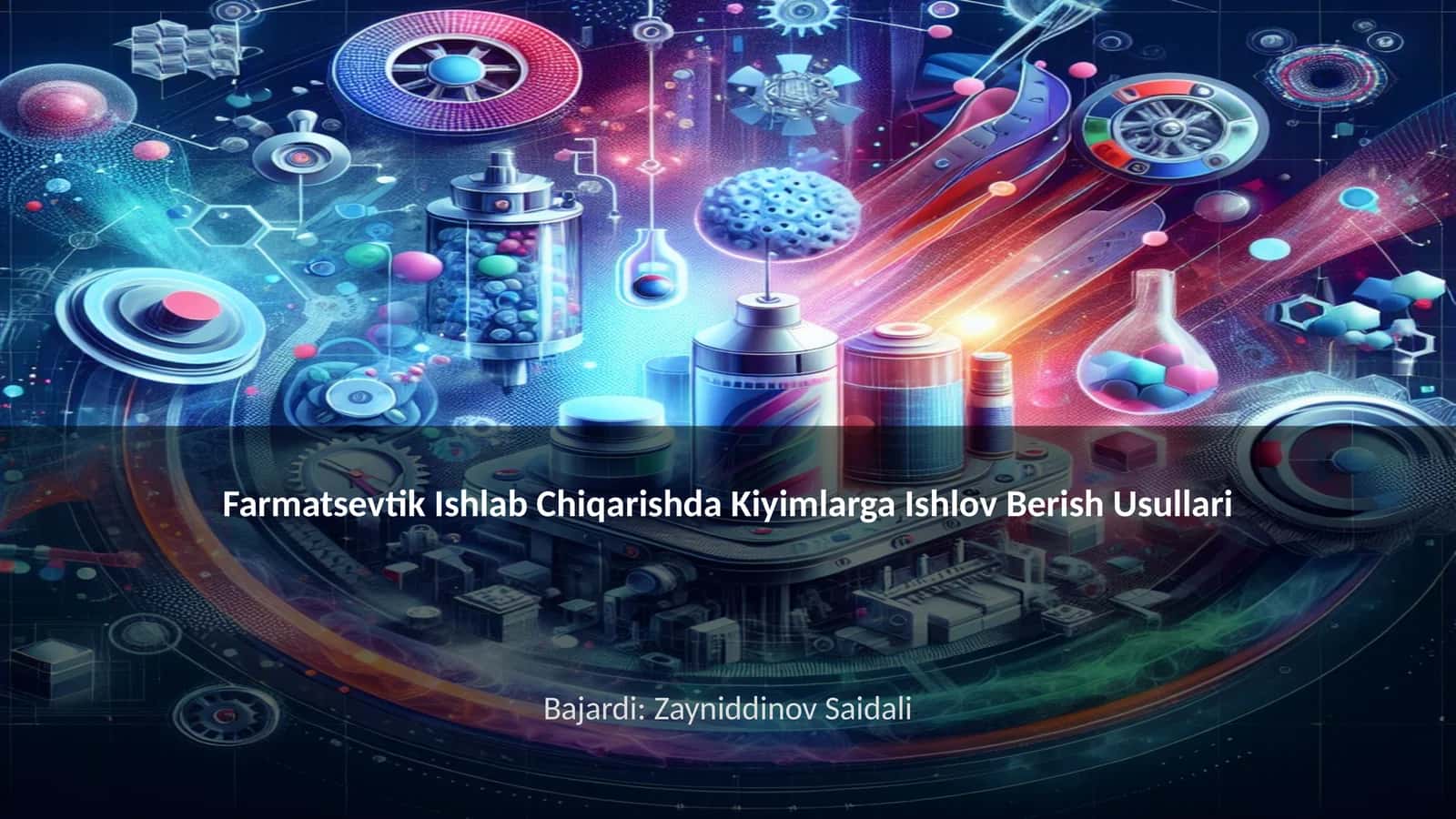 Farmatsevtik Ishlab Chiqarishda Kiyimlarga Ishlov Berish Usullari