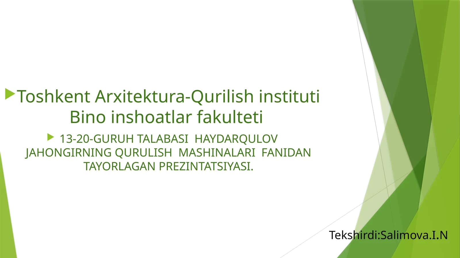 Qurlish Mashinalari