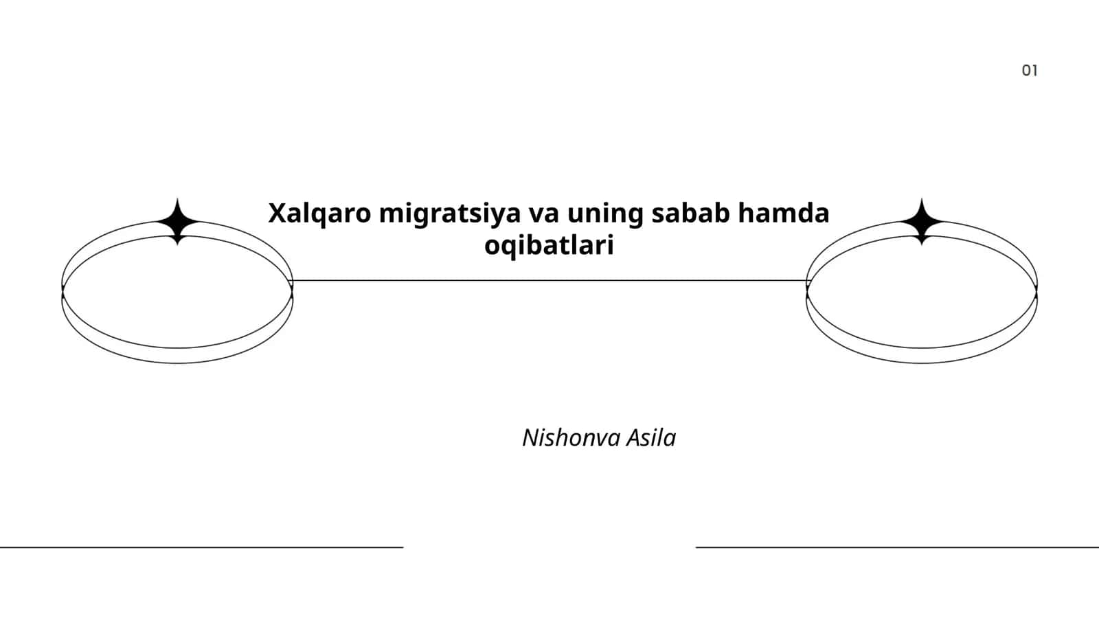 Xalqaro migratsiya va uning sabab hamda oqibatlari