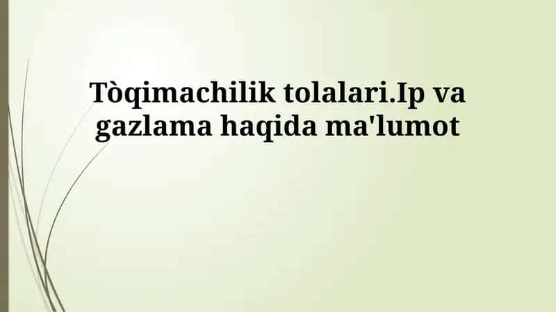 To‘qimachilik tolalari