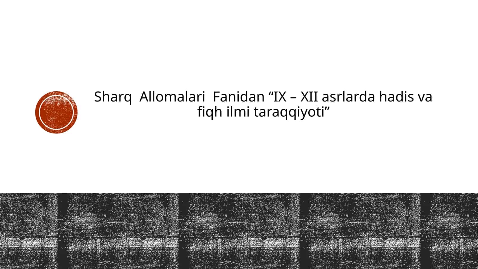 Norbo'tabiy madrasasi