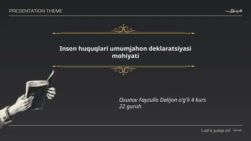 Inson huquqlari umumjahon deklaratsiyasi
