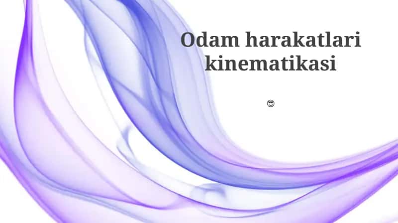 Burchak kinematikasi