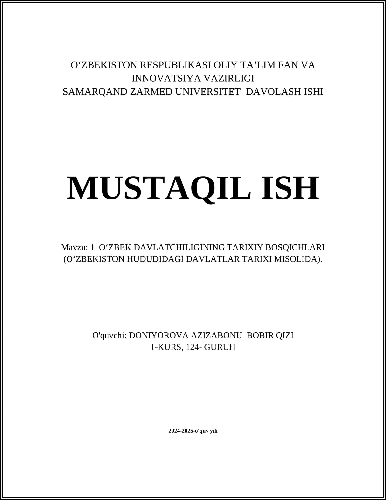 Qadimgi Xorazm davlatchiligi