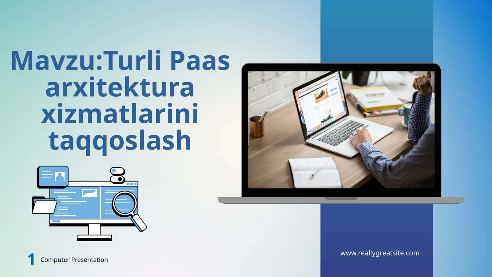 Turli Paas arxitektura xizmatlarini taqqoslash