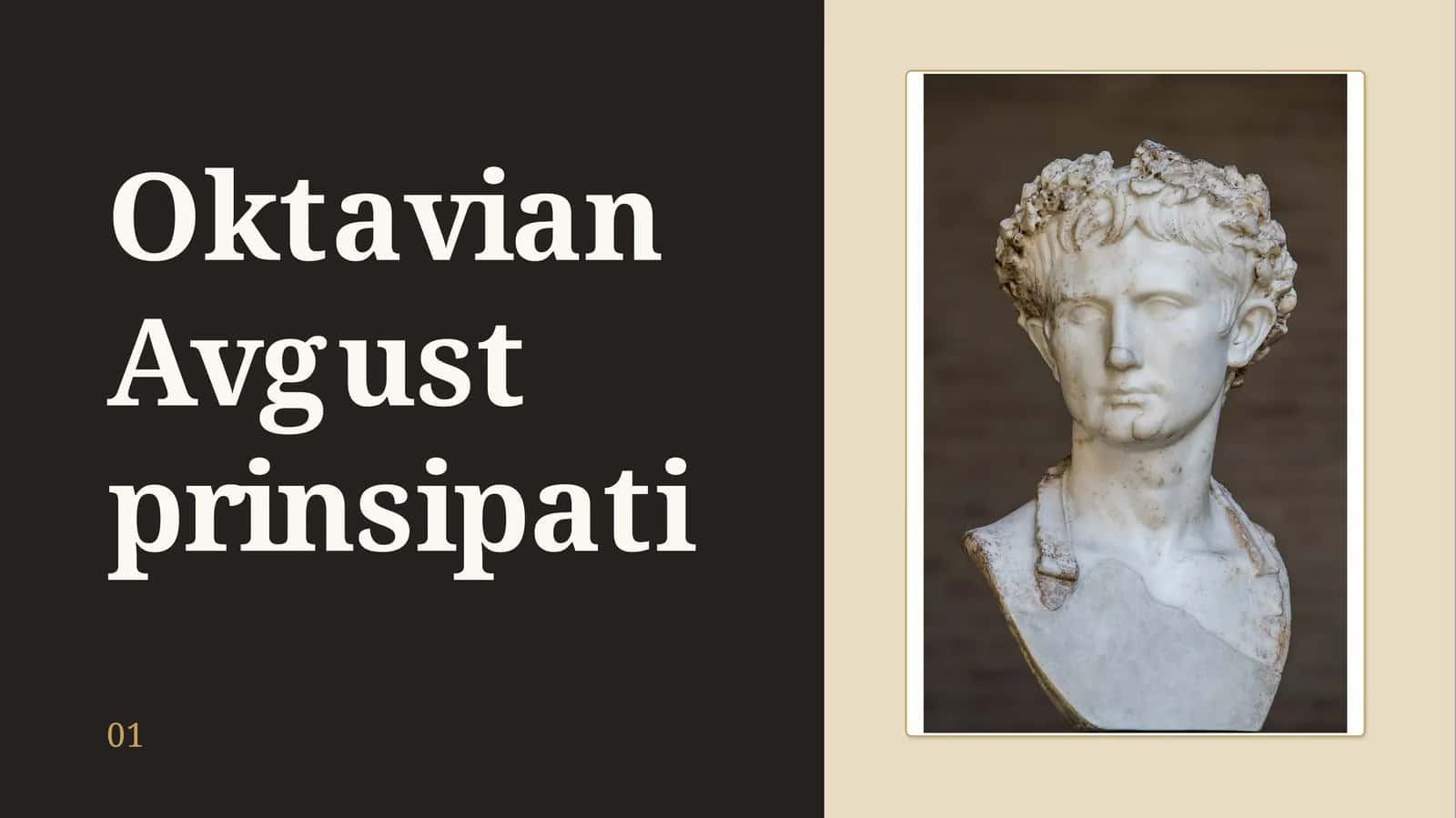 Oktavian Avgust prinsipati