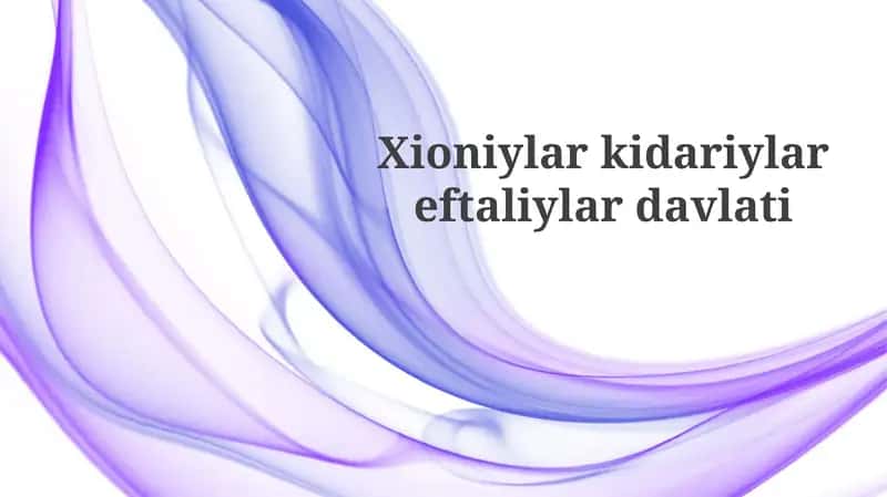 Xioniylar, Kidariylar va Eftaliylar davlati