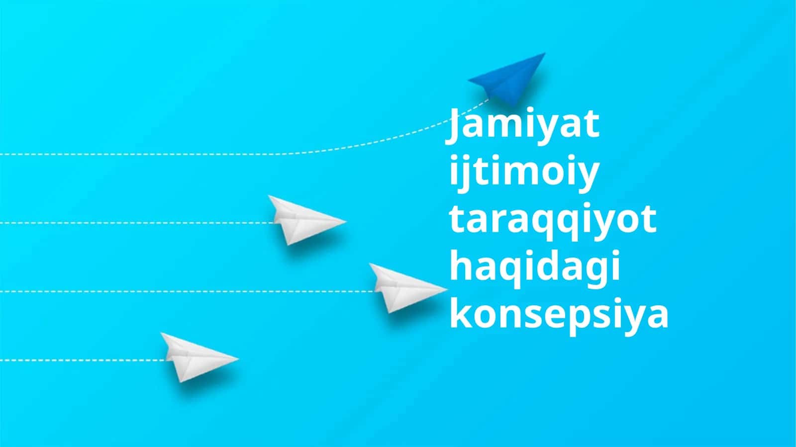 Jamiyat ijtimoiy taraqqiyot haqidagi konsepsiya