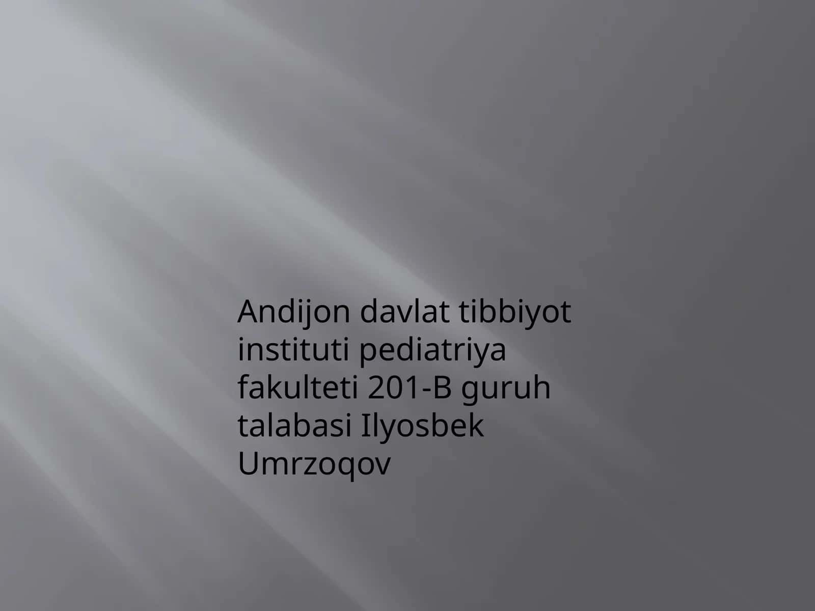 Anaerob va aerob bakteriyalar