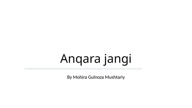 Anqara jangi