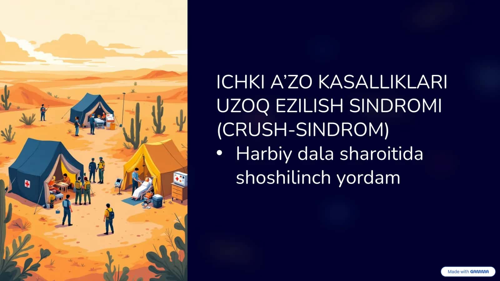 UZOQ EZILISH SINDROMI (CRUSH-SINDROM)
