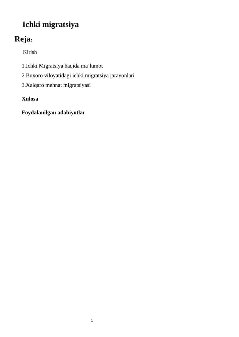 Ichki migratsiya