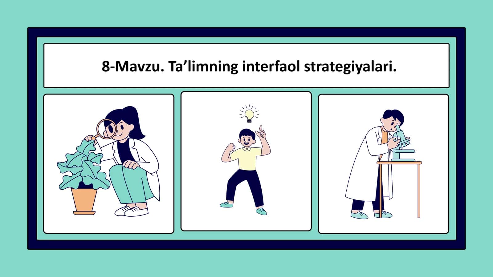 Ta’limning interfaol strategiyalari