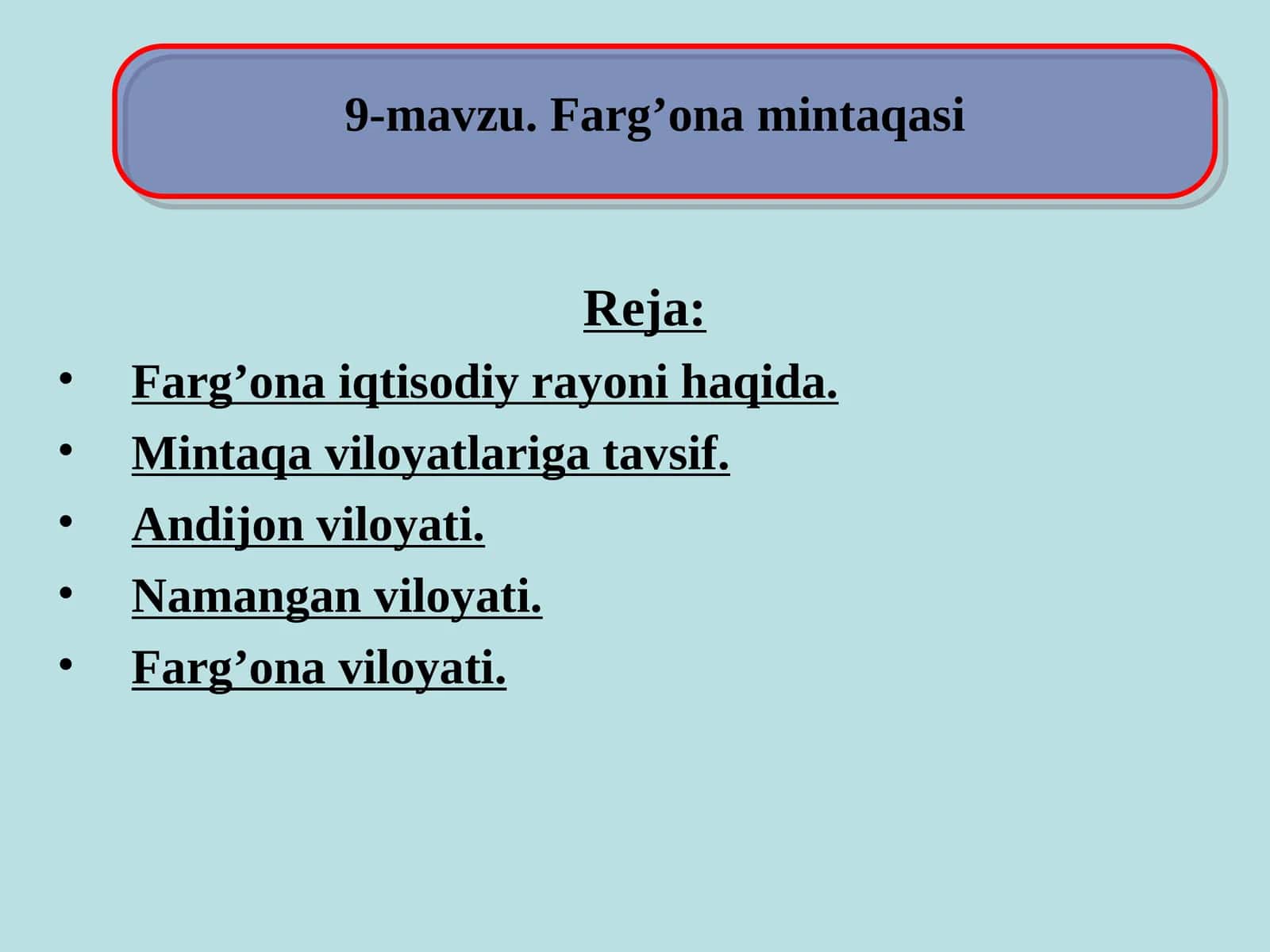 Farg’ona mintaqasi
