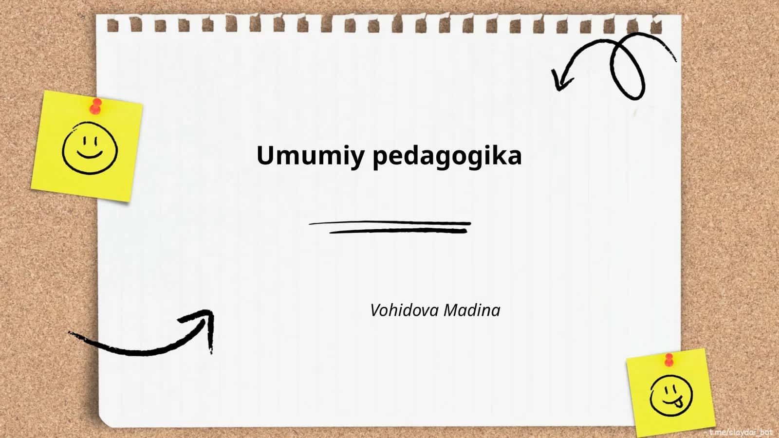 Umumiy pedagogika