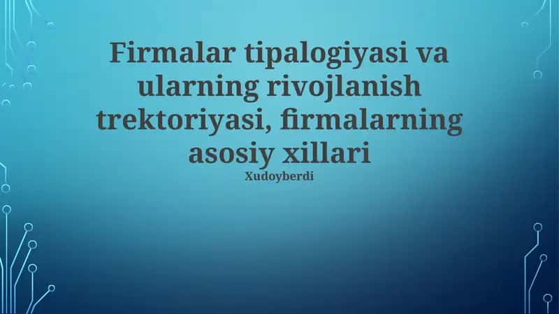 Kooperativlar va ularning a'zolik-mulkchilik modellari