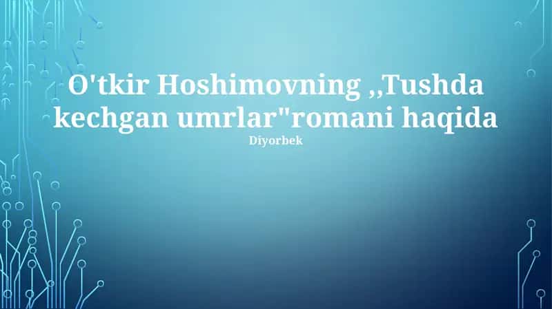 Hoshimovning asarlari mustaqillikdan keyingi tez modernizatsiya va gʻarblashuv bilan anʼanaviy oʻzbek qadriyatlari oʻrtasidagi toʻqnashuvni aks ettirib, Fargʻona vodiysida va undan tashqarida yangi Oʻzbekistondagi oʻzgarib borayotgan ijtimoiy meʼyorlar bilan kurashuvchi qahramonlarni tasvirlaydi