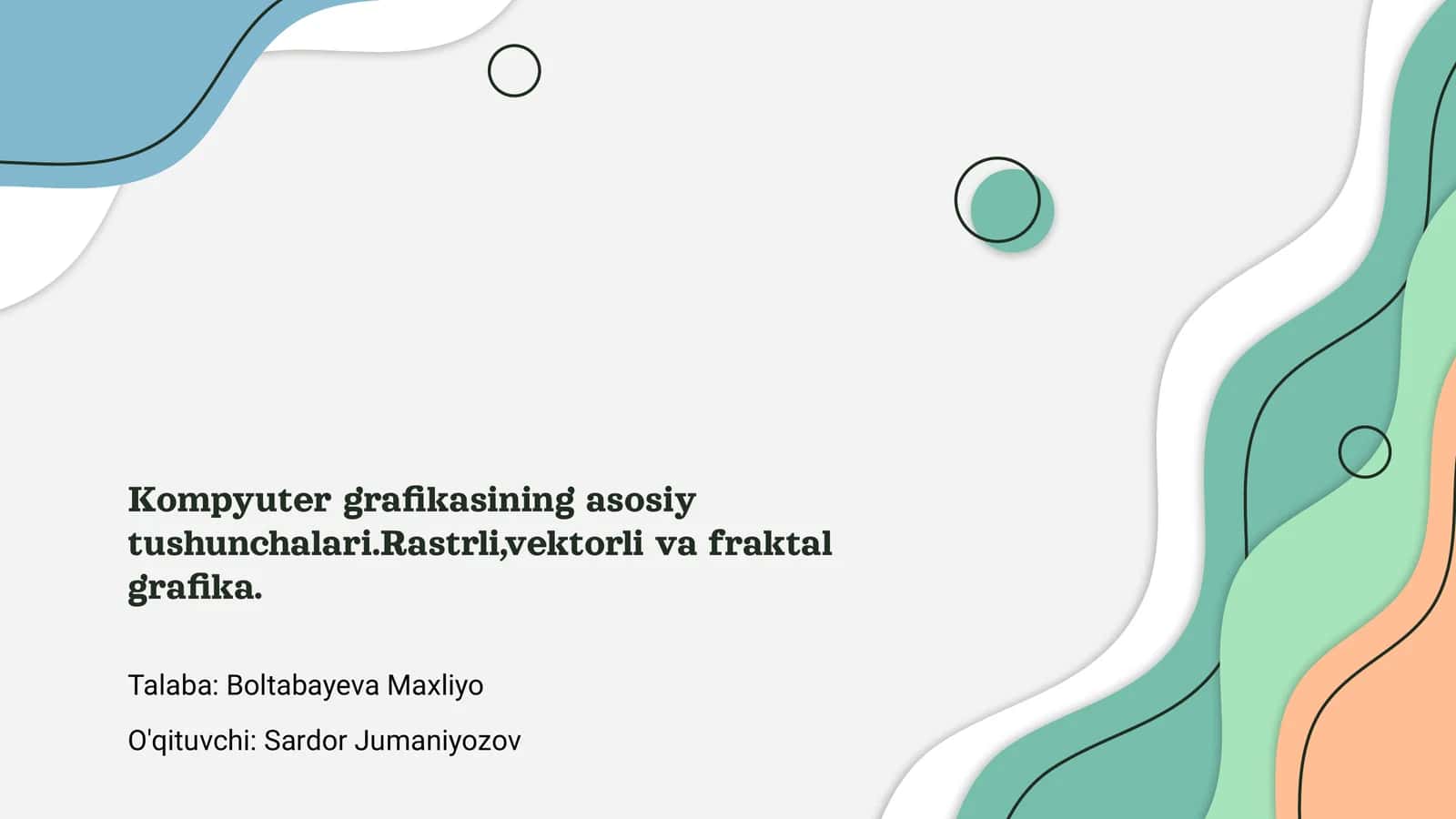 Kompyuter grafikasi