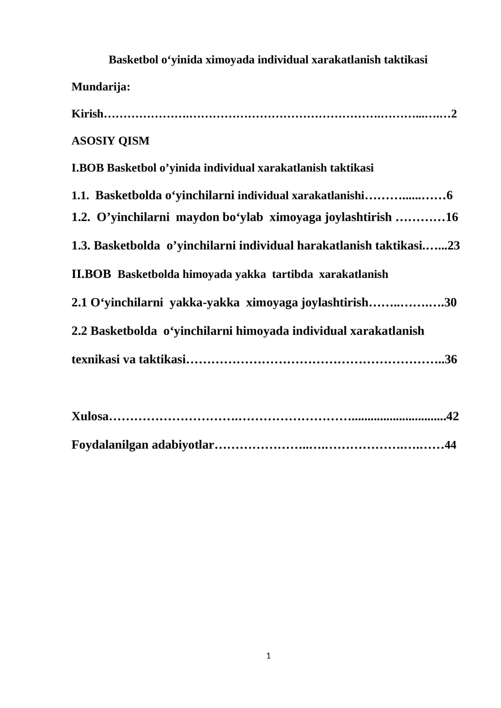 Basketbol o‘yinida ximoyada individual xarakatlanish