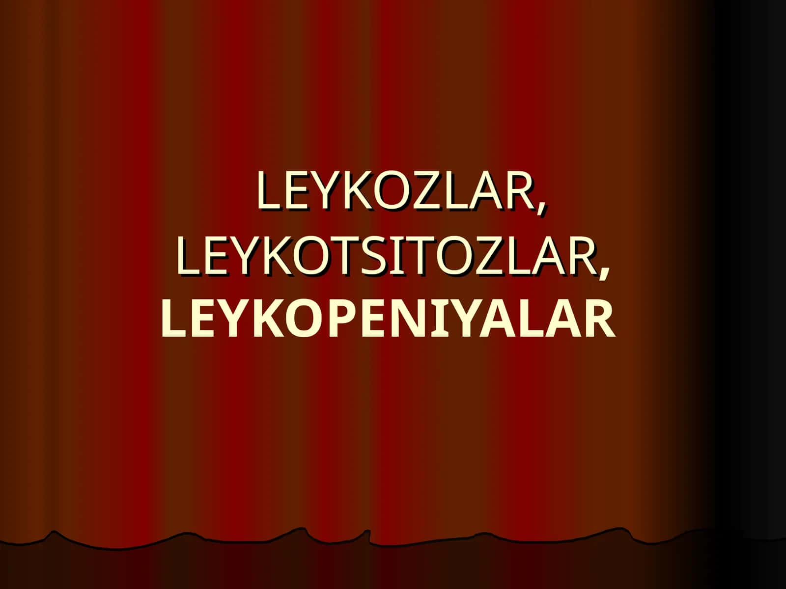 Leykoz Tushunchasi
