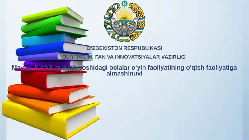 Kichik maktab yoshidagi bolalar oʻyin faoliyatining oʻqish faoliyatiga oʻlashuvi