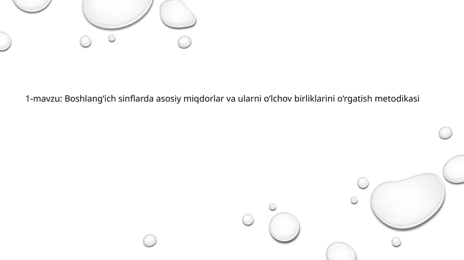 Boshlang‘ich sinflarda asosiy miqdorlar va ularni o‘lchov birliklarini o‘rgatish metodikasi