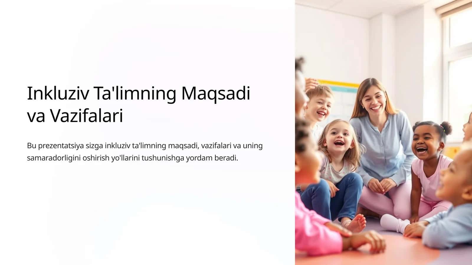 InkluzivTa'limningMaqsadivaVazifalari
