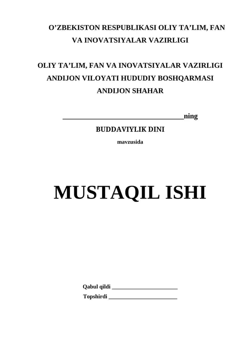 Buddaviylik Dini (BUDDAVIYLIK DINI)