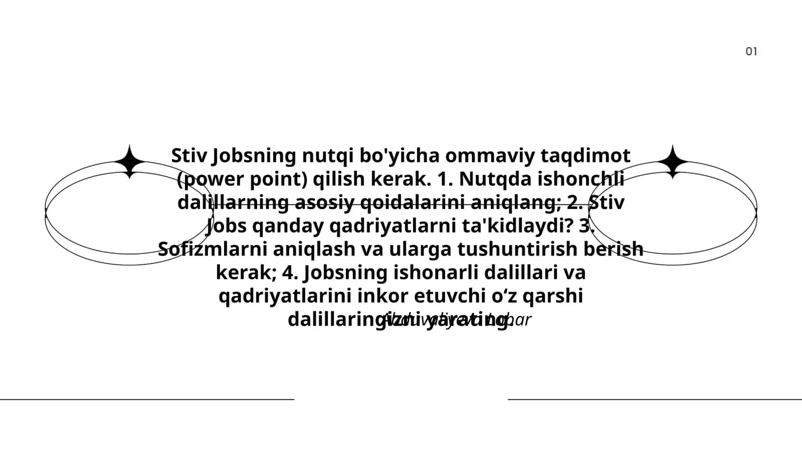 Stiv Jobsning nutqi