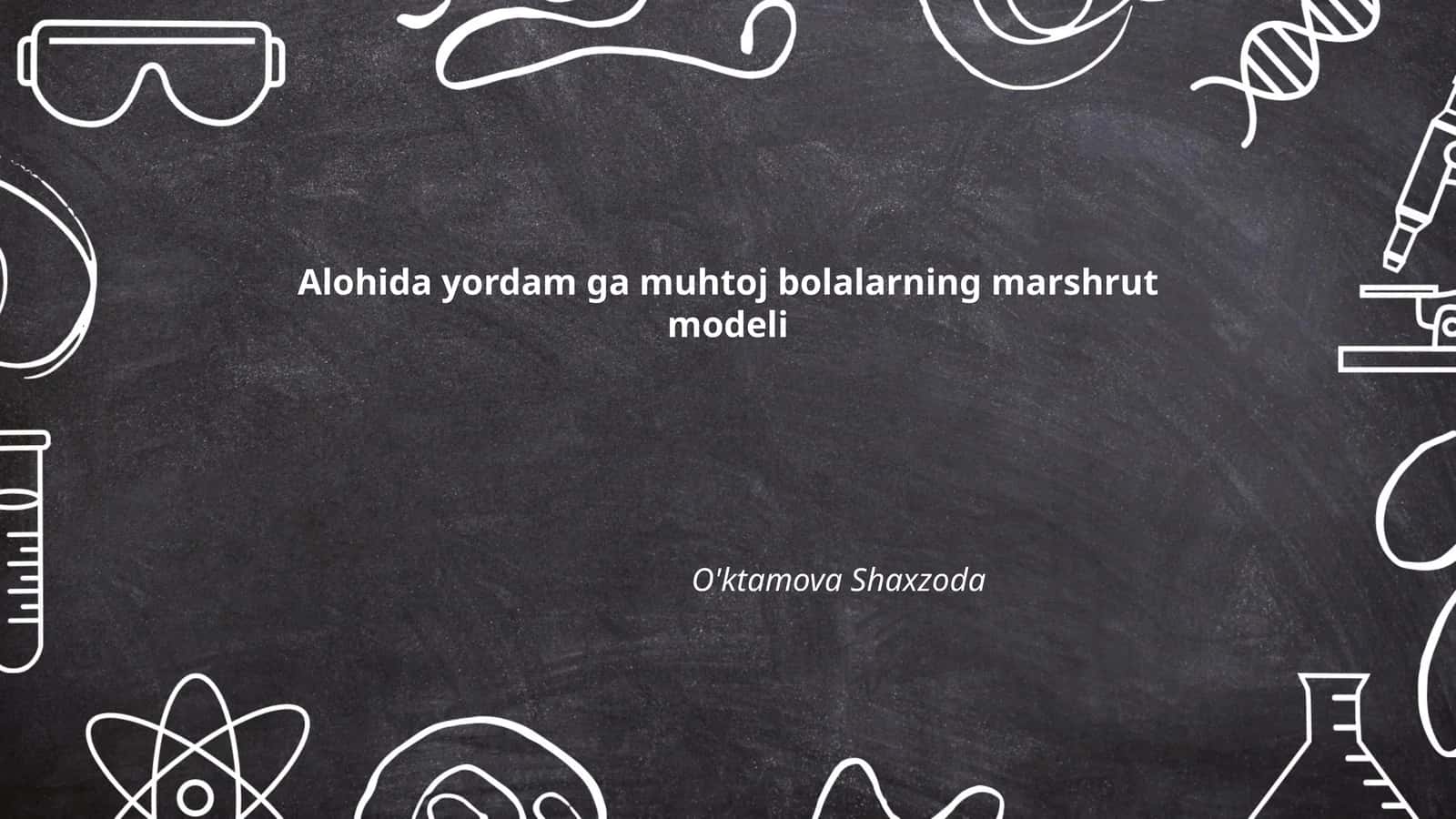 Alohida yordamga muhtoj bolalar uchun ta'lim dasturlari