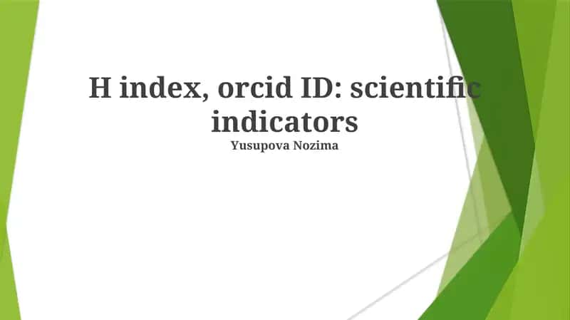 ORCID ID: A Unique Identifier