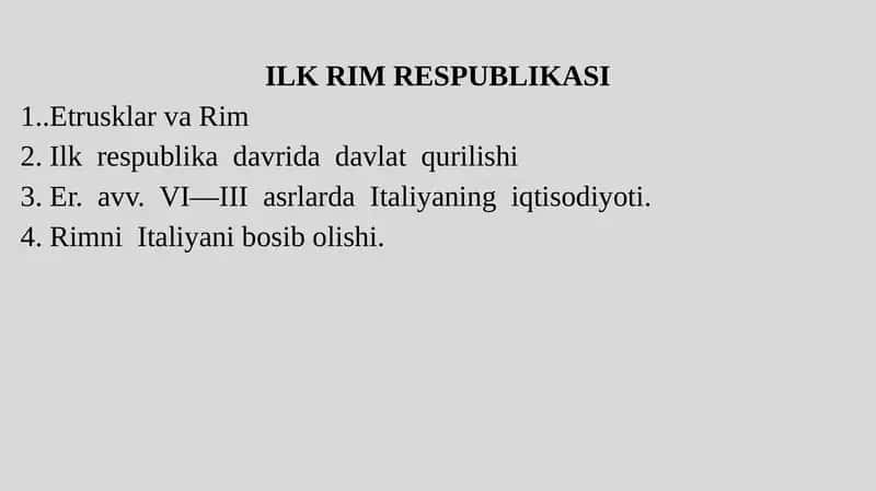 ILK RIM RESPUBLIKASI