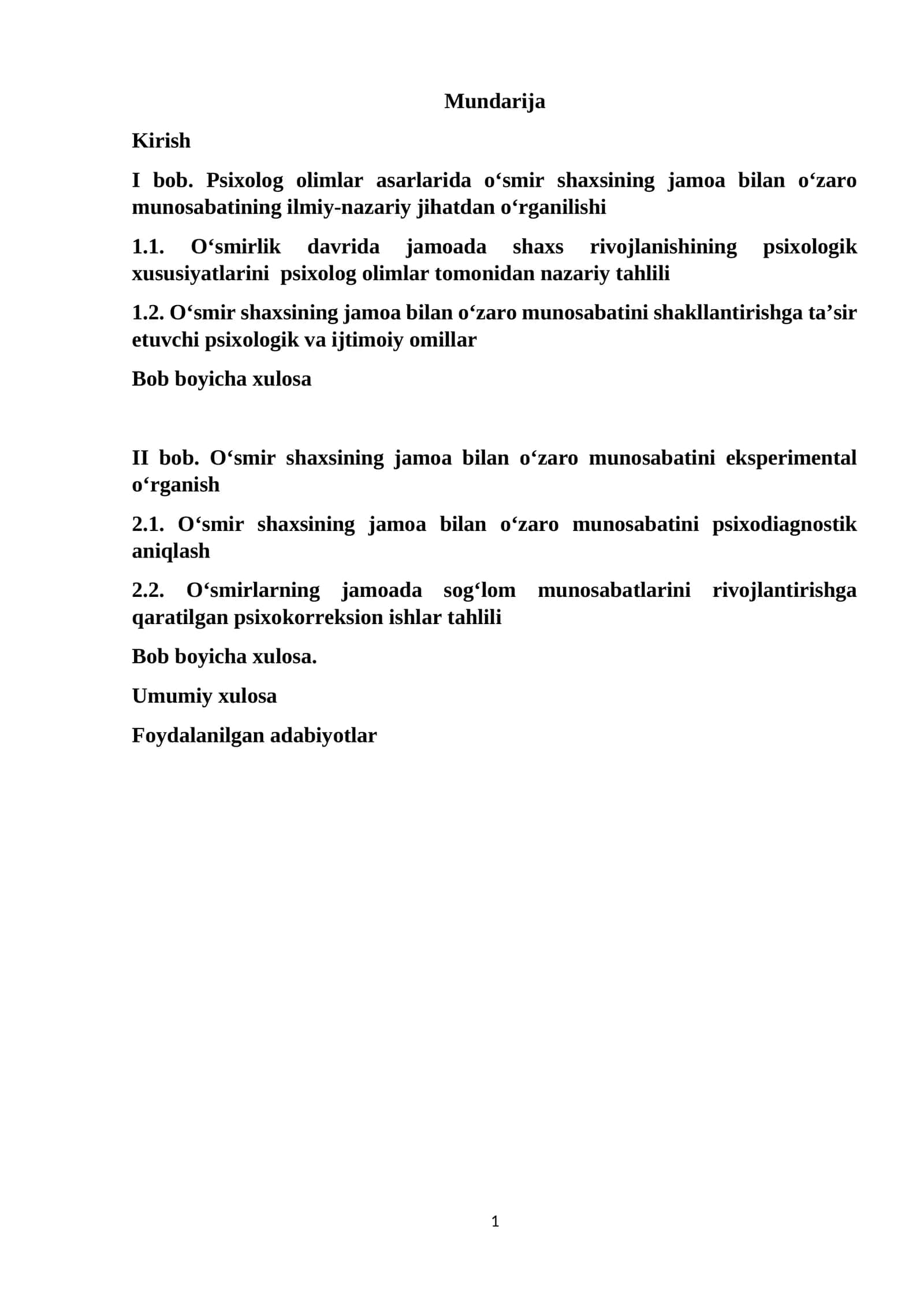 Kurs ishlar/Maktabgacha va boshlang'ich ta'lim