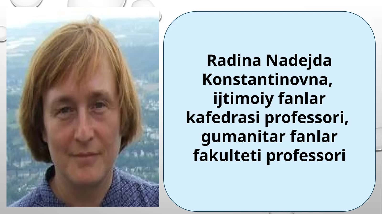 Nadejda Konstantinovna Radina