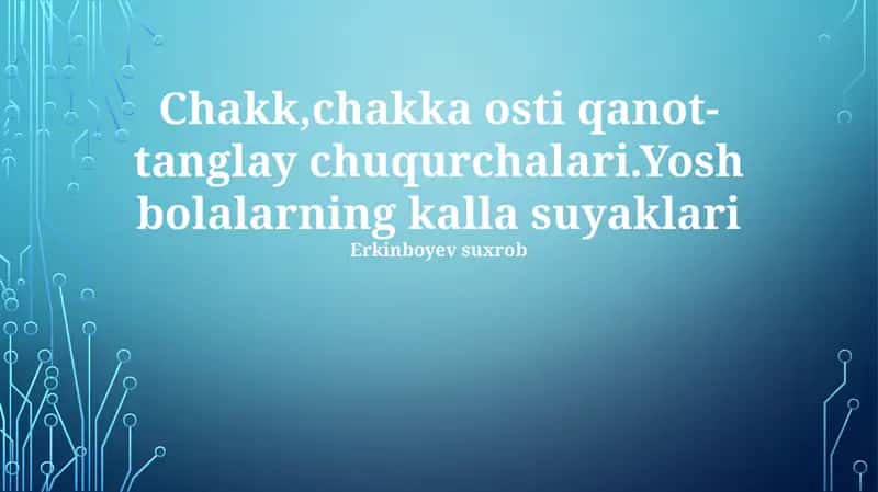 Chakka suyaklari