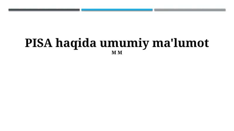 Pisaning geografik joylashuvi