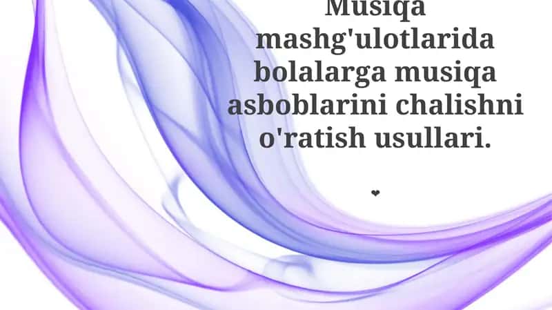 Samarali o'qitish usullari