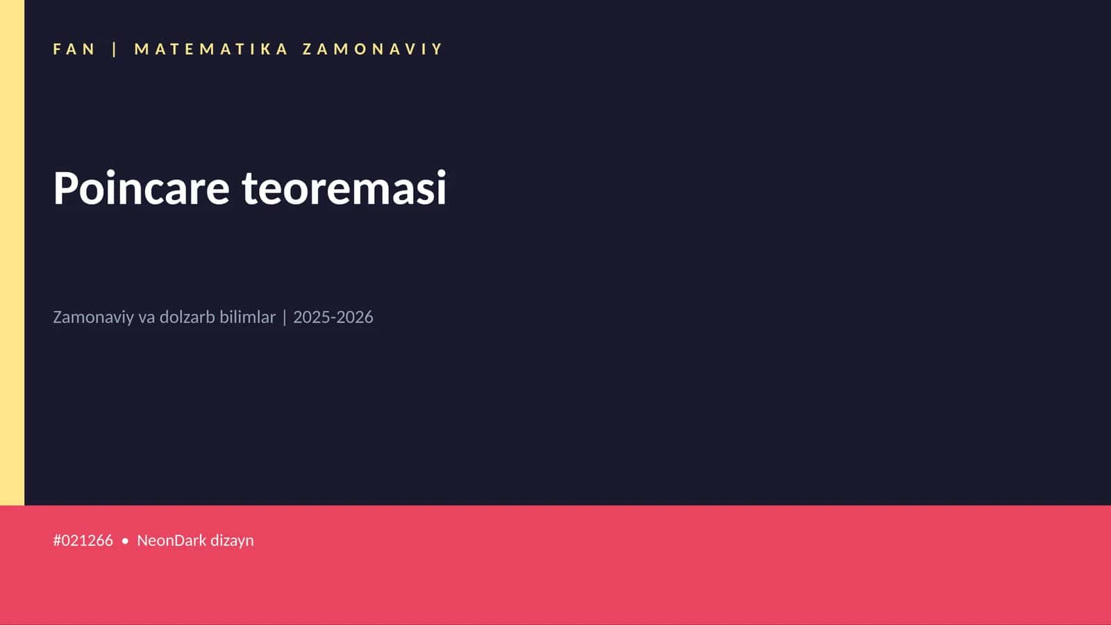 Poincare teoremasi