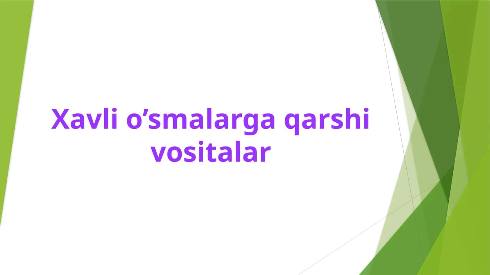Xavfli o'smalarga qarshi dori vositalari
