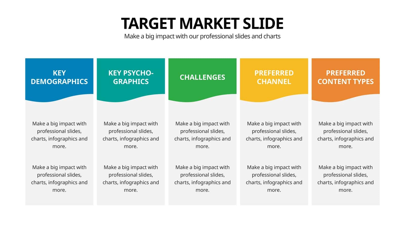 TARGET MARKET SLIDE
