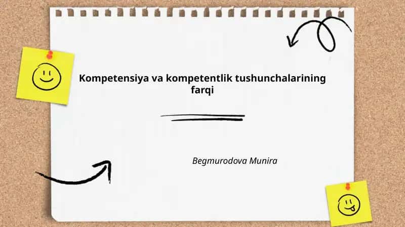 Kompetensiya va Kompetentlik Tushunchalarining Farqi