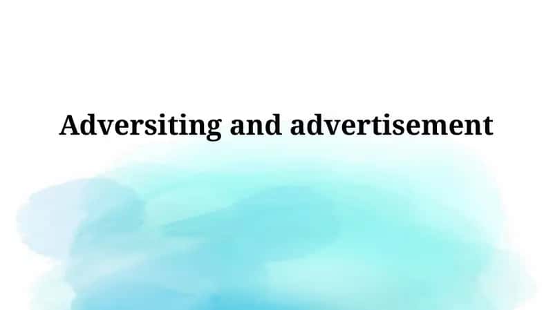 Advertising Regulations and Laws