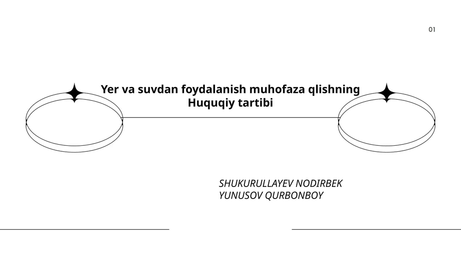 Yer va suvdan foydalanish muhofaza qlishning Huquqiy tartibi