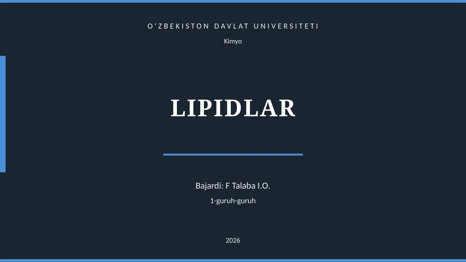 LIPIDLAR