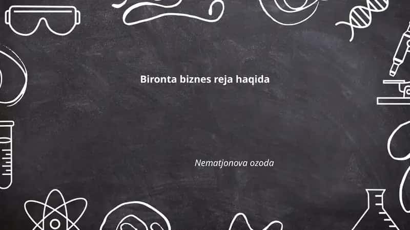 Biznes reja haqida