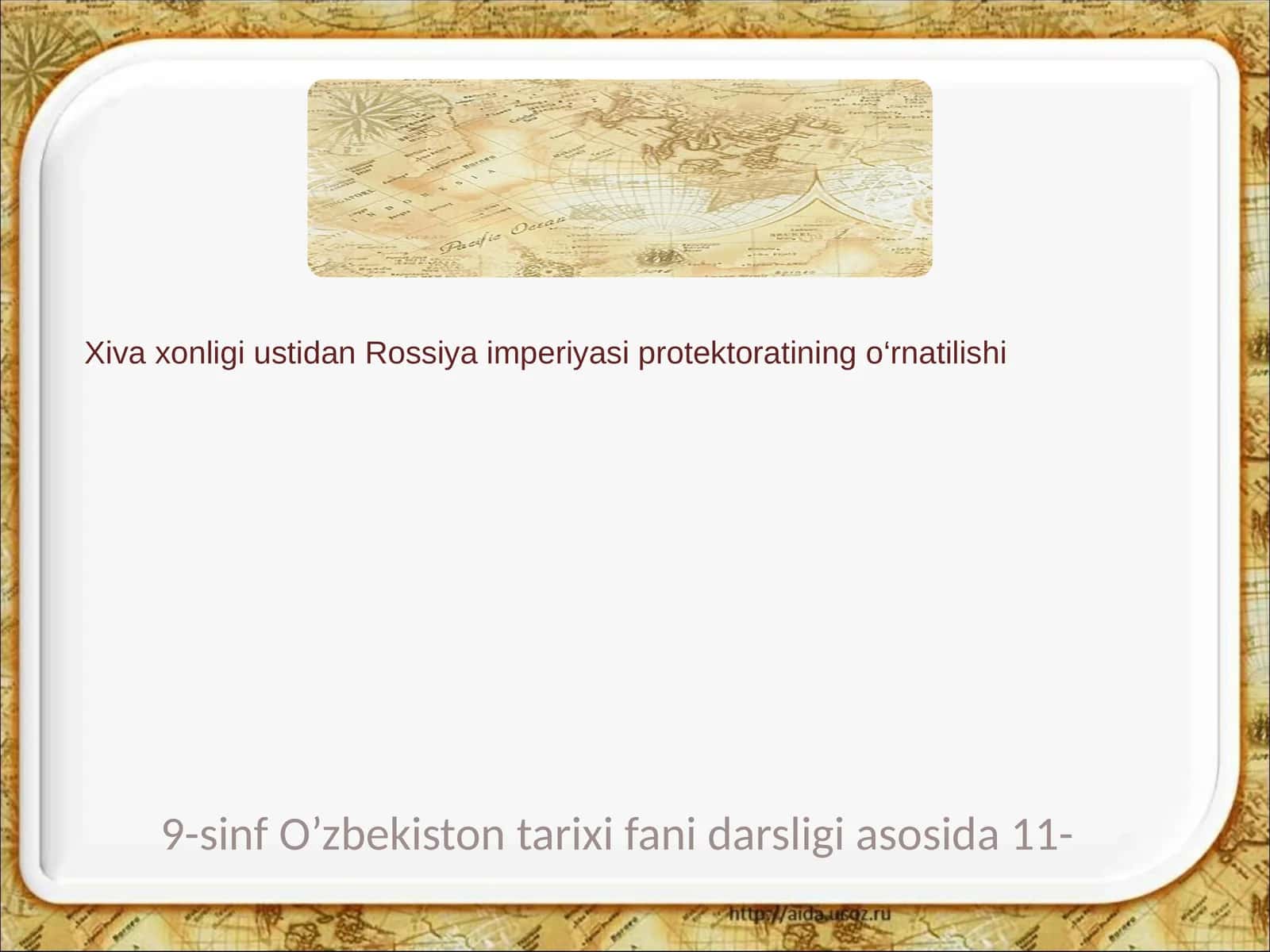 9-sinf O’zbekiston tarixi fani darsligi