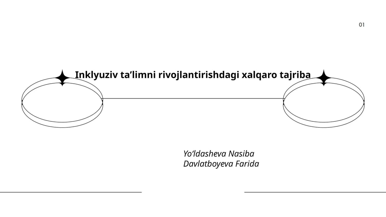 Inklyuziv ta’limni rivojlantirishdagi xalqaro tajriba