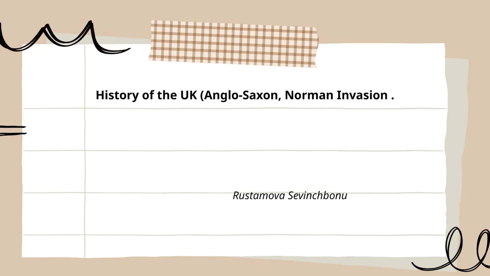 History of the UK (Anglo-Saxon, Norman Invasion)